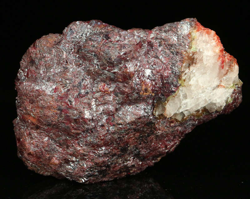 Native Copper on Cuprite, Tsumeb Mine, Namibia