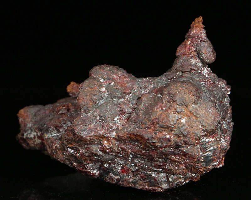 Native Copper on Cuprite, Tsumeb Mine, Namibia