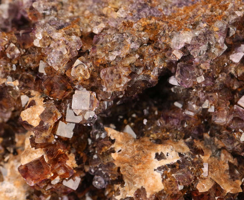 Zoned Fluorite Cluster, Okoruso Mine, Namibia
