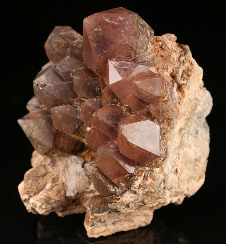 Hematite incl Quartz Cluster, Orange River Area, Northern Cape, South Africa