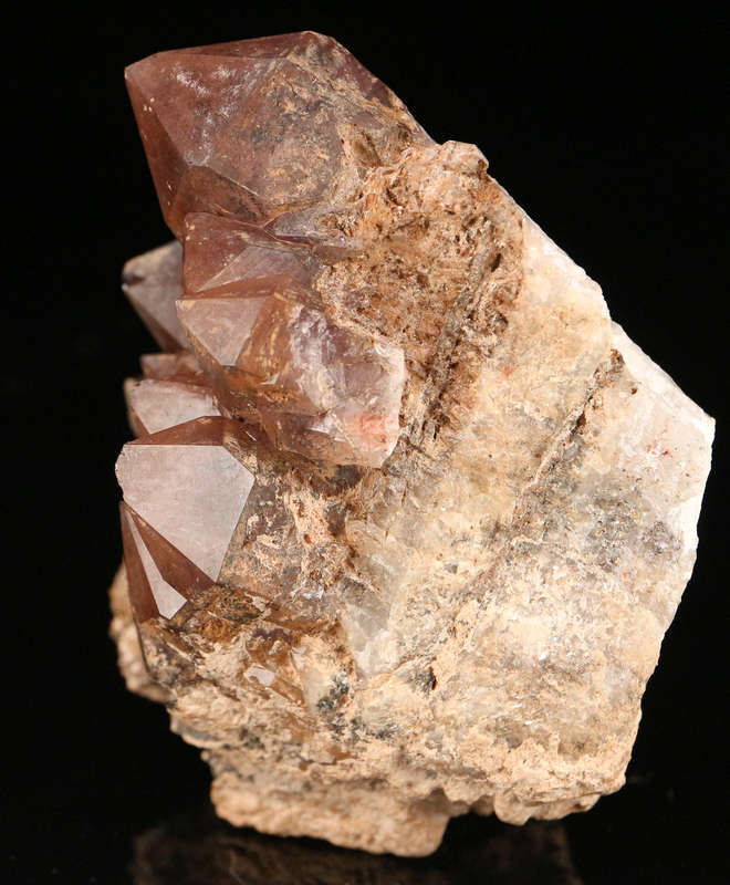 Hematite incl Quartz Cluster, Orange River Area, Northern Cape, South Africa