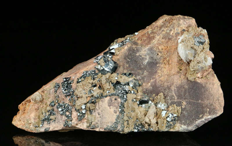 Hematite on Matrix, "N'Chwaning II Mine, Kalahari Manganese Field, Northern Cape, South Africa "