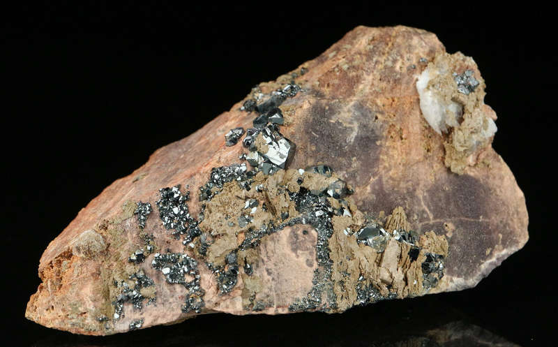 Hematite on Matrix, "N'Chwaning II Mine, Kalahari Manganese Field, Northern Cape, South Africa "