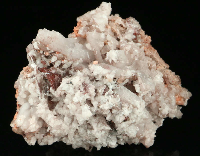 Quartz Cluster, "N'Chwaning II Mine, Kalahari Manganese Field, Northern Cape, South Africa "