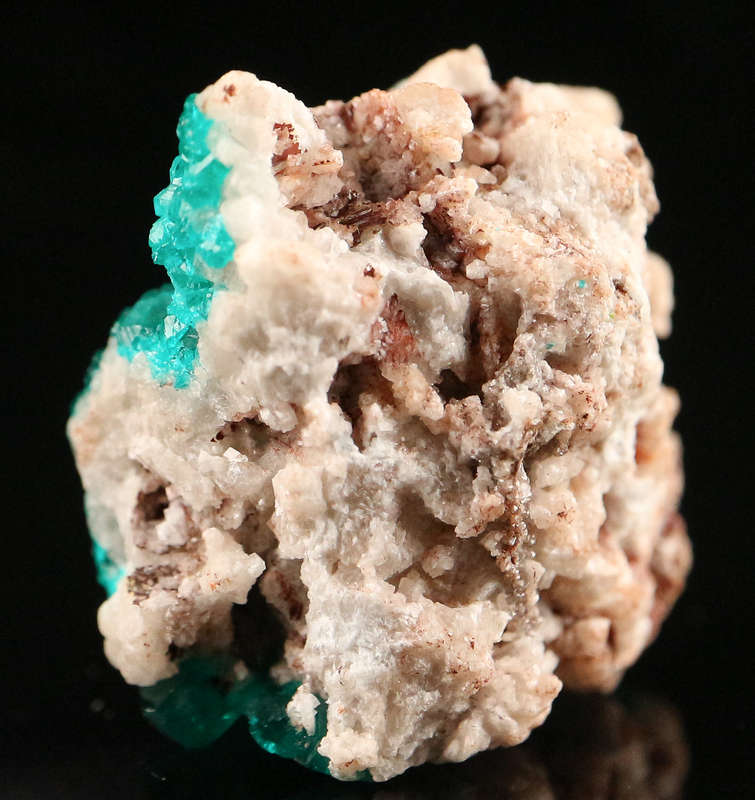 Dioptase on Matrix, Tsumeb Mine, Namibia