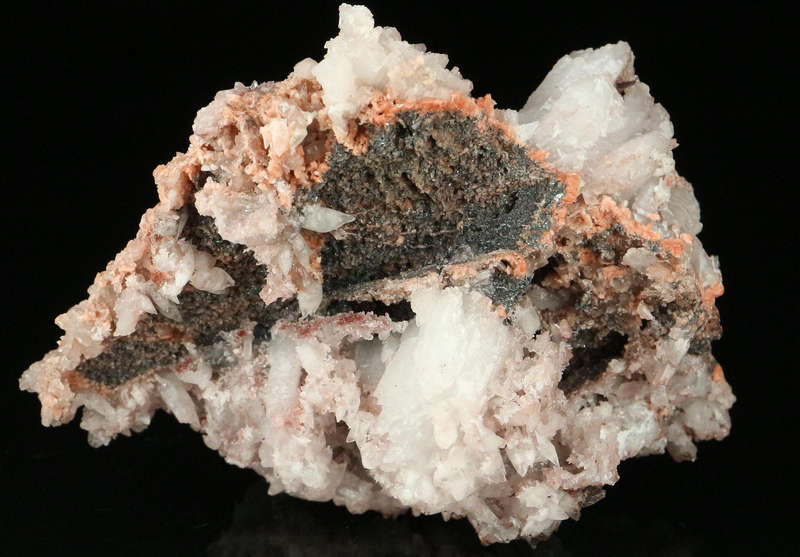 Quartz Cluster, "N'Chwaning II Mine, Kalahari Manganese Field, Northern Cape, South Africa "
