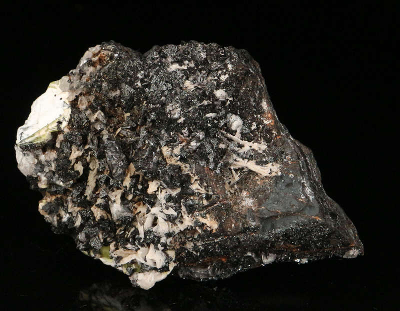Ettringite, Hausmannite, Gaudefroyite,"N'Chwaning II Mine, Kalahari Manganese Field, Northern Cape,