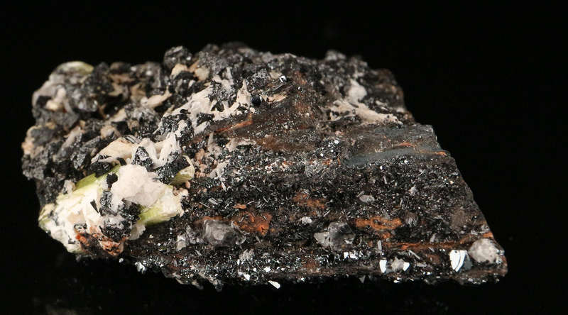 Ettringite, Hausmannite, Gaudefroyite,"N'Chwaning II Mine, Kalahari Manganese Field, Northern Cape,