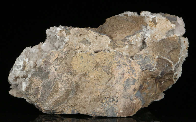 Calcite on Calcite on Matrix,"N'Chwaning II Mine, Kalahari Manganese Field, Northern Cape, South Afr