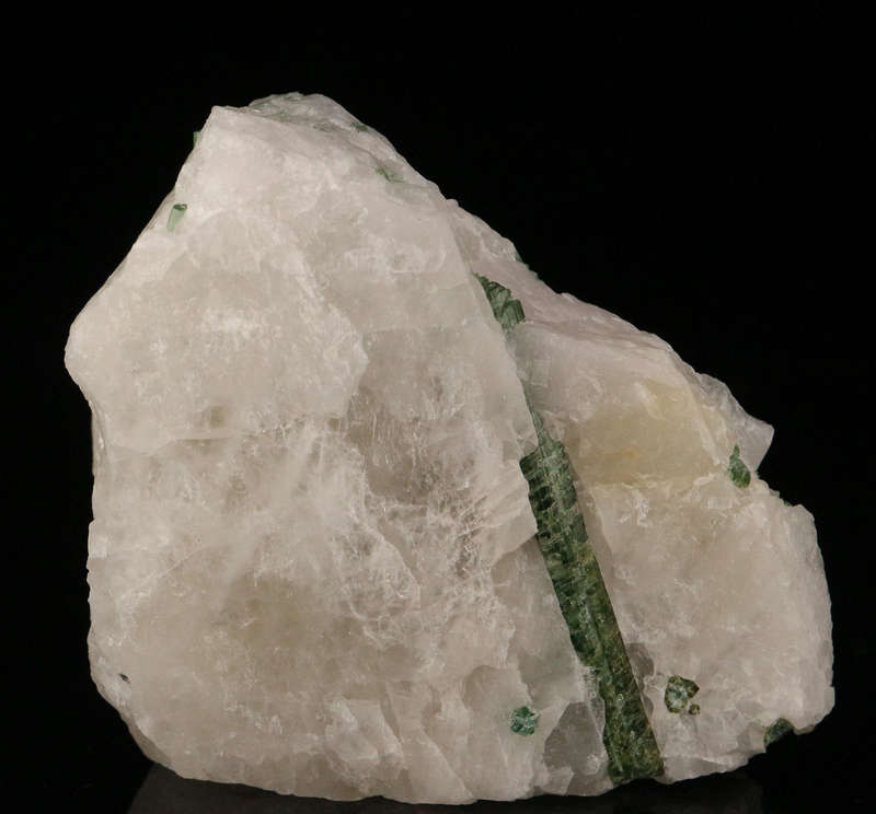 Tourmaline on Quartz, Erongo Mnt Region, Namibia