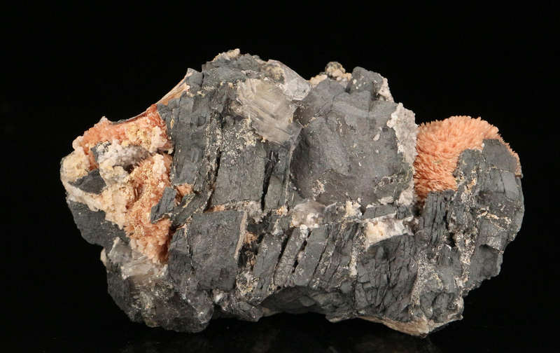 Inesite, Hydroxyapophyllite on Matrix,"N'Chwaning II Mine, Kalahari Manganese Field, Northern Cape,