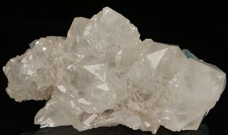 Fluorite on Quartz, Okorusu Mine, Otjiwarongo, Otjozondjupa Region, Namibia