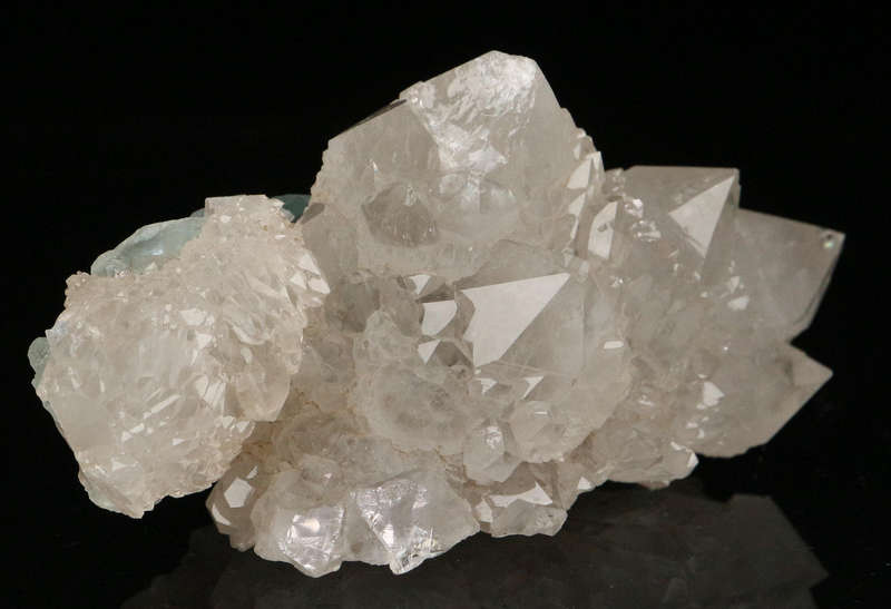 Fluorite on Quartz, Okorusu Mine, Otjiwarongo, Otjozondjupa Region, Namibia