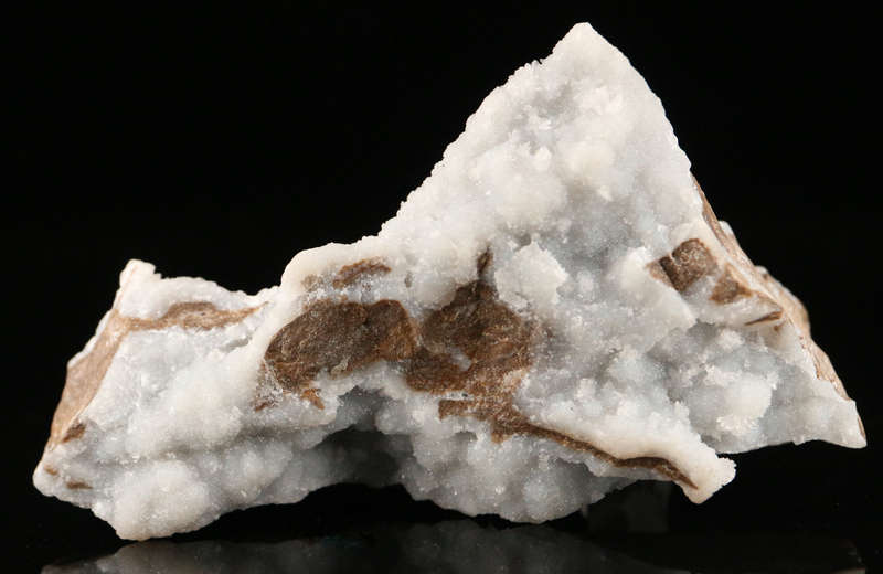 Smithsonite on Quartz, Skorpion Mine, Karas Region, Namibia