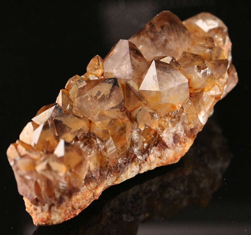 Smoky Amethyst Cactus Quartz, Boekenhouthoek, Mpumalanga, South Africa