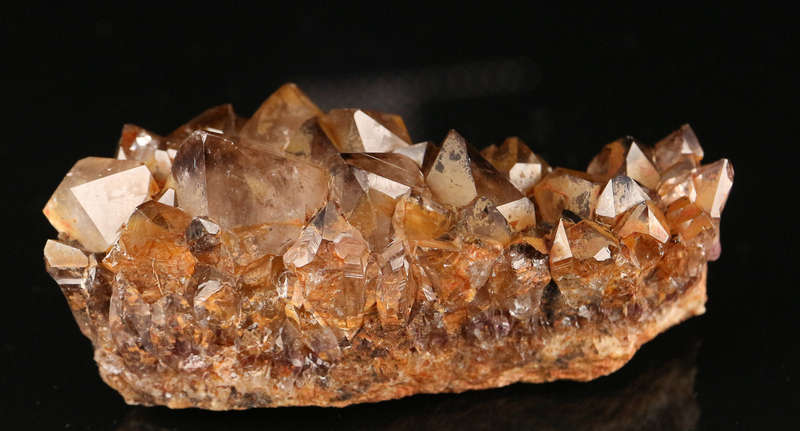 Smoky Amethyst Cactus Quartz, Boekenhouthoek, Mpumalanga, South Africa
