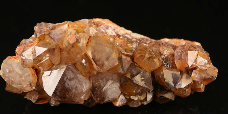 Smoky Amethyst Cactus Quartz, Boekenhouthoek, Mpumalanga, South Africa