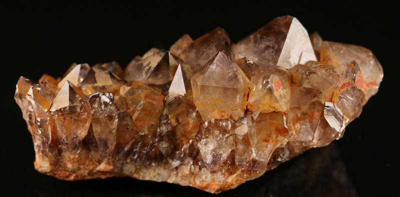 Smoky Amethyst Cactus Quartz, Boekenhouthoek, Mpumalanga, South Africa