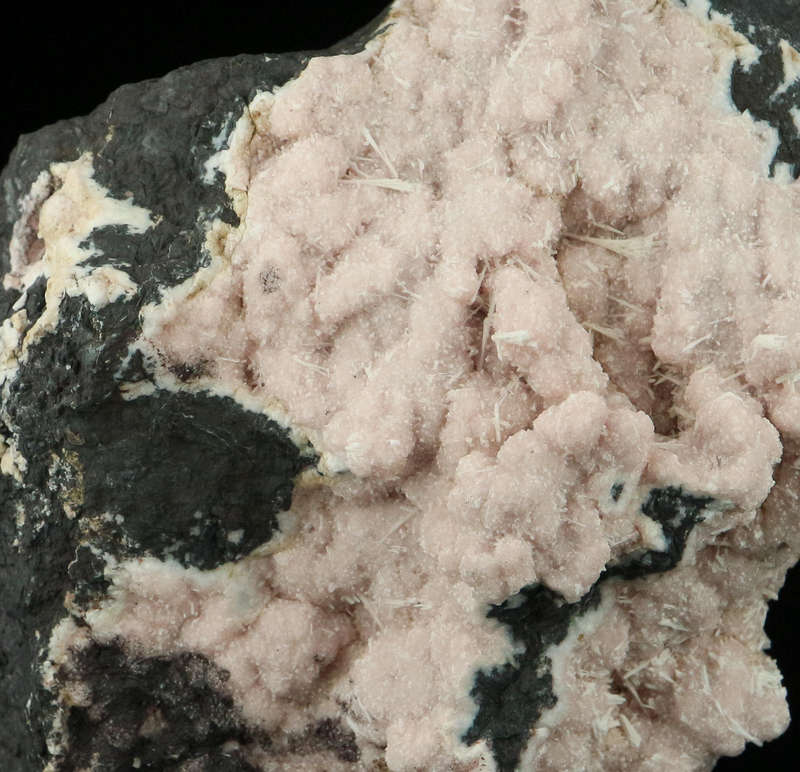 Rhodochrosite on Matrix,"N'Chwaning II Mine, Kalahari Manganese Field, Northern Cape, South Africa "