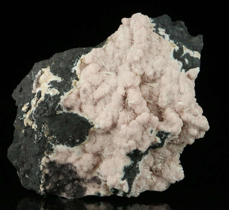 Rhodochrosite on Matrix,"N'Chwaning II Mine, Kalahari Manganese Field, Northern Cape, South Africa "