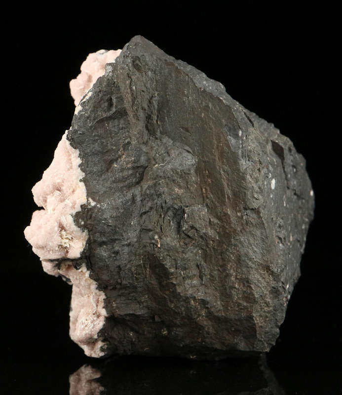 Rhodochrosite on Matrix,"N'Chwaning II Mine, Kalahari Manganese Field, Northern Cape, South Africa "