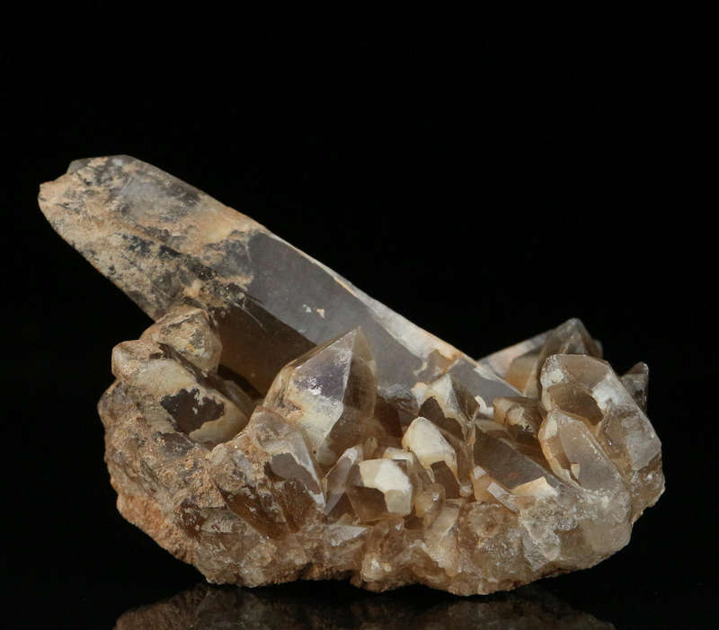 Smoky Quartz Cluster, Erongo Mnt Region, Namibia