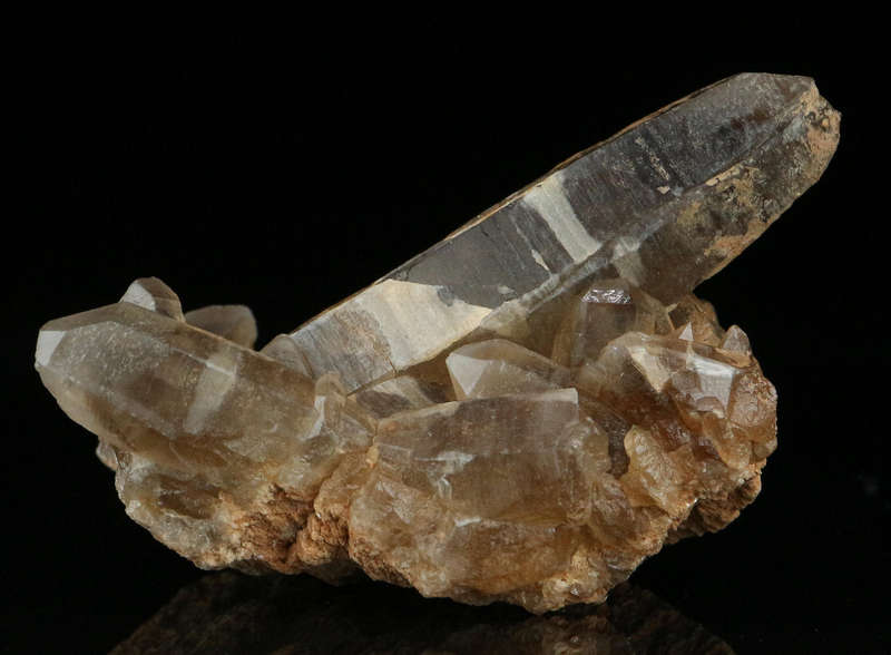 Smoky Quartz Cluster, Erongo Mnt Region, Namibia