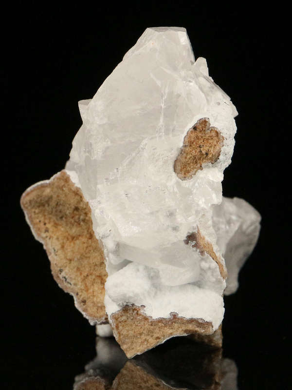 Calcite on Quartz on Matrix, Skorpion Mine, Karas Region, Namibia
