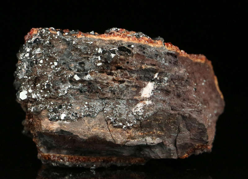 Hematite, Andradite on Matrix,"N'Chwaning II Mine, Kalahari Manganese Field, Northern Cape, South Af