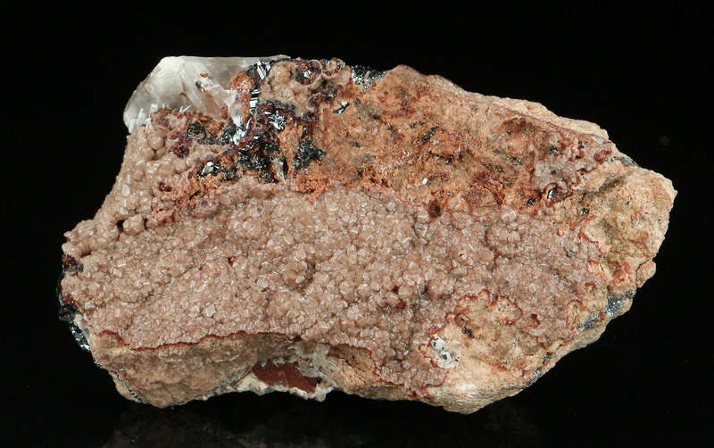 Hematite, Andradite on Matrix,"N'Chwaning II Mine, Kalahari Manganese Field, Northern Cape, South Af