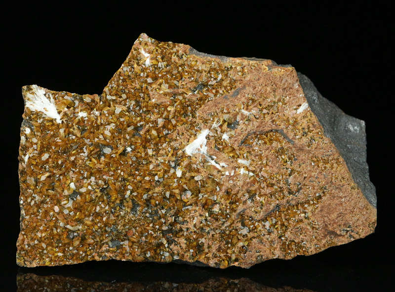 Sturmanite on Matrix, "N'Chwaning II Mine, Kalahari Manganese Field, Northern Cape, South Africa "