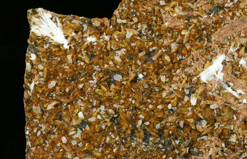 Sturmanite on Matrix, "N'Chwaning II Mine, Kalahari Manganese Field, Northern Cape, South Africa "