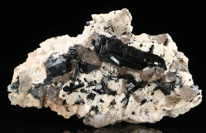 Schorl, Quartz & Feldspar, Erongo Mnt Region, Namibia