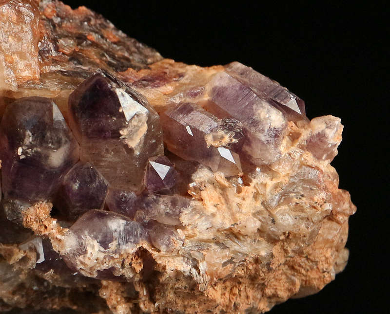 Amethyst Quartz Crystal Cluster, Gobobosebberge Mnt, Namibia