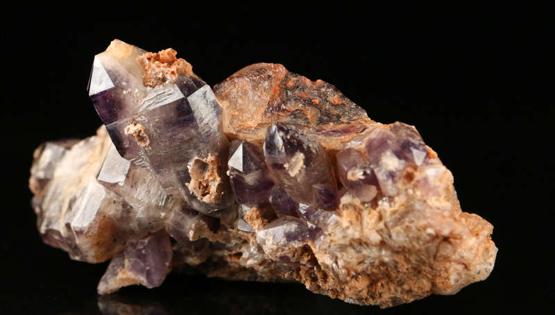Amethyst Quartz Crystal Cluster, Gobobosebberge Mnt, Namibia
