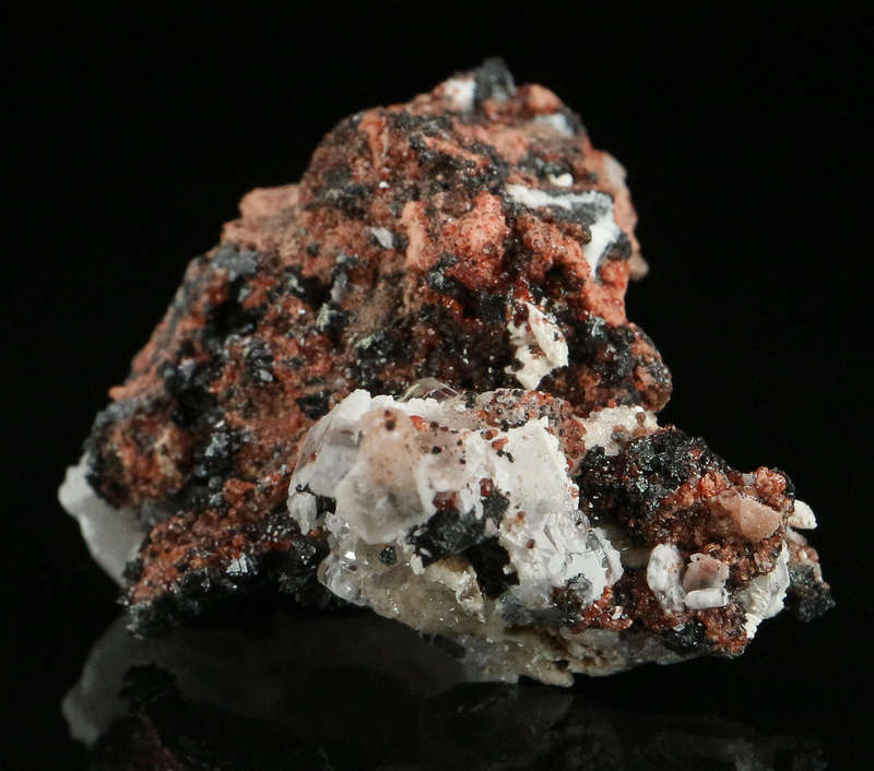 Baryte, Hausmannite, Andradite,"N'Chwaning II Mine, Kalahari Manganese Field, Northern Cape, South A