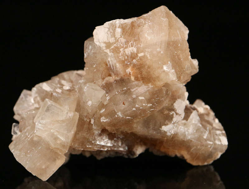 Hydroxyapophyllite Cluster with Calcite, N'Chwaning II, Northern Cape, South Africa