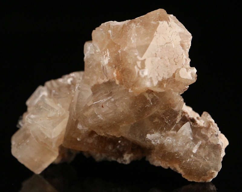 Hydroxyapophyllite Cluster with Calcite, N'Chwaning II, Northern Cape, South Africa