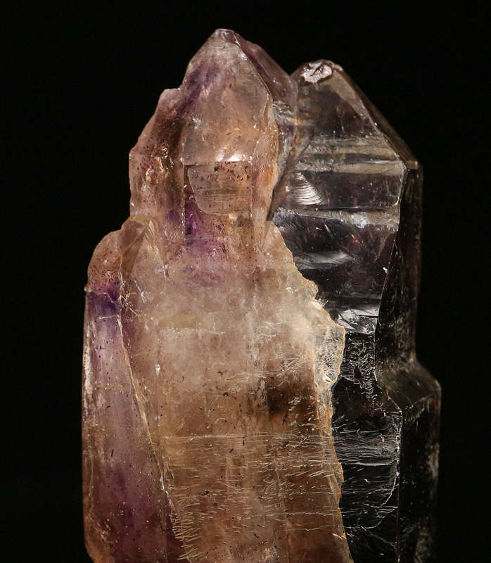 Amethyst/Smoky Quartz Cluster, Gobobosebberge Mnt, Namibia