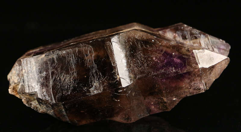 Amethyst/Smoky Quartz Cluster, Gobobosebberge Mnt, Namibia