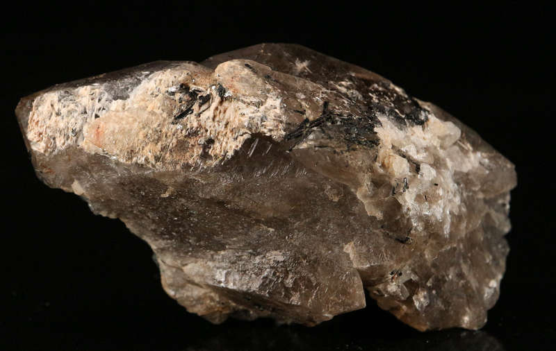 Schorl incl Smoky Quartz Cluster, Erongo Mnt Region, Namibia