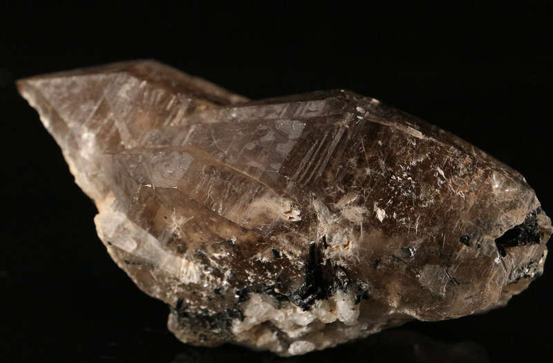 Schorl incl Smoky Quartz Cluster, Erongo Mnt Region, Namibia