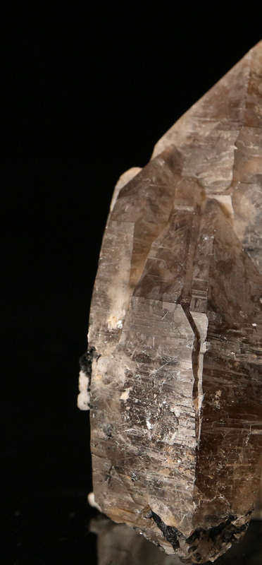 Schorl incl Smoky Quartz Cluster, Erongo Mnt Region, Namibia