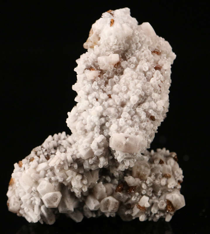 Calcite on Amethyst Quartz on Matrix, Gobobosebberge Mnt, Namibia