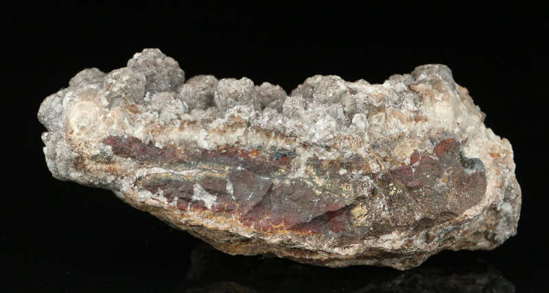 Calcite on Matrix, "N'Chwaning II Mine, Kalahari Manganese Field, Northern Cape, South Africa "