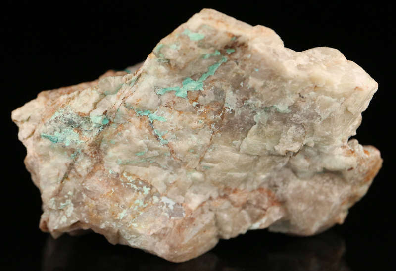 Malachite Dioptase on Matrix, Kaokoveld Region, Namibia