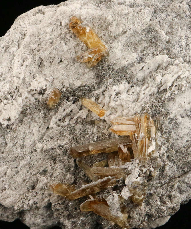 Baryte on Matrix, Rosh Pinah Mine, Namibia