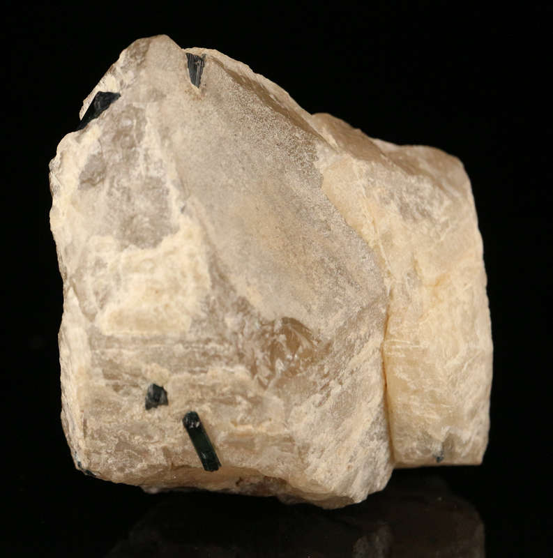 Tourmaline on Quartz, Karibib, Namibia