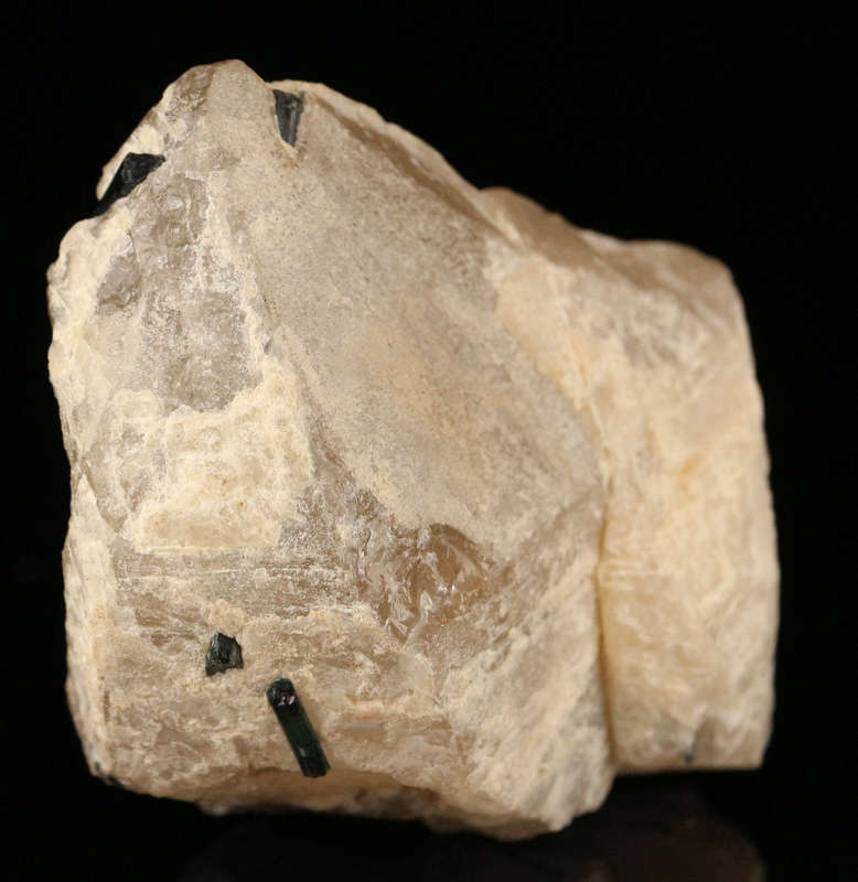 Tourmaline on Quartz, Karibib, Namibia