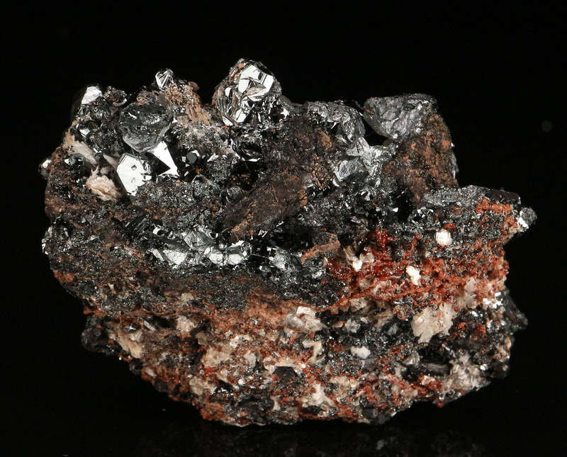 Hematite Cluster, "Wessels Mine, Kalahari Manganese Field, Northern Cape, South Africa "